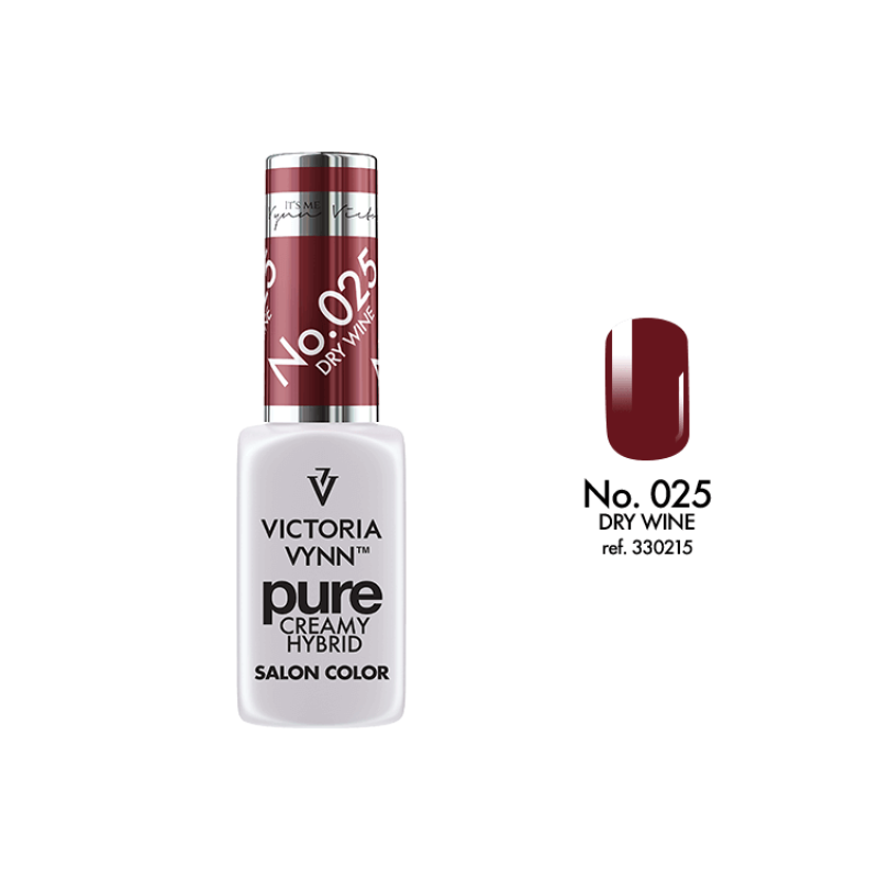 pure creamy hybrid salon color No.025 dry wine (TPO FREE)